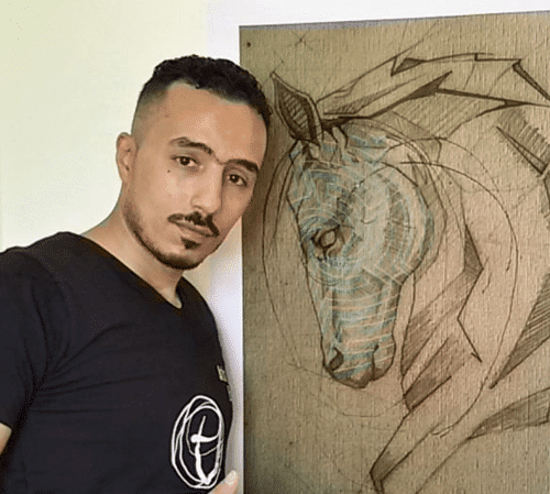 <b>Mohamed Elraie, Egitto, Vincitore contest VDW</b>, Artista